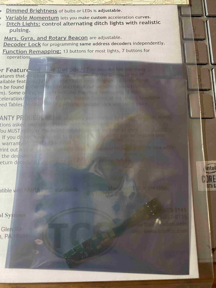 TCS N Scale Decoders for Atlas & Kato/Wire & KA-N1 KA | eBay