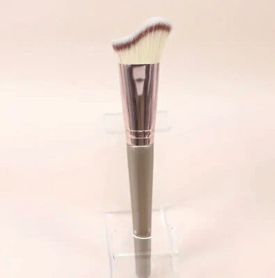 1pc Wave Contour Makeup Brush, Flat Angled Face Sculpting, Jawline Defining