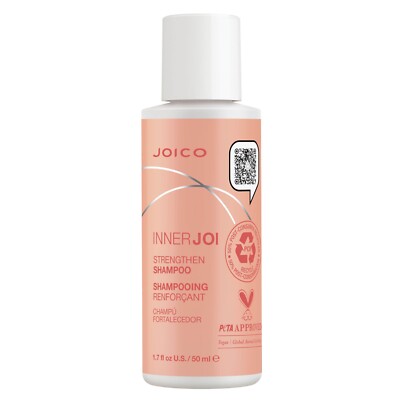 Joico INNERJOI  STRENGTHEN SHAMPOO Pflegeshampoo VEGAN 50 ml REISEGRÖSSE