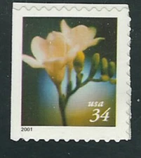Scott # 3489...34 Cent...Flowers...3 Stamps
