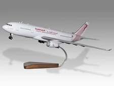 Airbus A330-200 Tunis Air Desk Wood Airplane New Model Large Scale 1/144