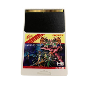 [Current condition] PC Engine software Dragon Saber PCE HuCARD So
