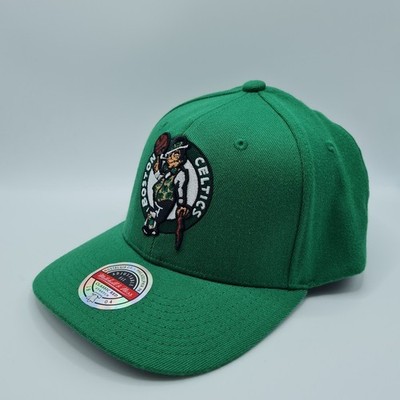 Boston Celtics NBA Team Ground 2.0 Mitchell & Ness Stretch Adjust Snapback Cap