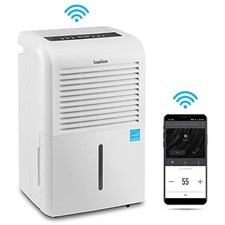 Ivation 4,500 Sq Ft Smart Wi-Fi Energy Star Dehumidifier with App, Programmable