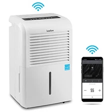 Ivation 4,500 Sq Ft Smart Wi-Fi Energy Star Dehumidifier with App, Programmable