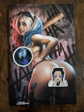 Harley Quinn Full Risqu Virgin Variant Exclusive Fernando Rocha Limited To 100 Harley Quinn Full Risqu Virgin Variant Exclusive Fernando Rocha Limited To 100