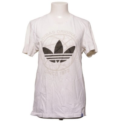 Adidas Originals, T-shirt, Größe: M, Weiß, Print, Damen #LCN