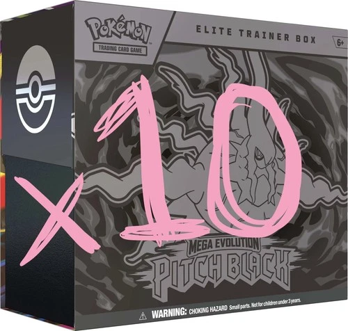 ✅ FREE SHIP! ✅ Pokemon TCG - 10x Pitch Black Elite Trainer Box ETB