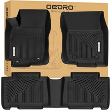 13-18 Toyota Rav4 Standard Model Floor Mats OEDRO 2-Row All-Weather Liners TPE