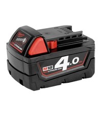 Milwaukee M18 B4 18v REDLITHIUM 4.0Ah Li-Ion Battery