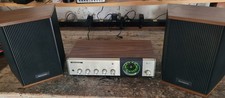 Vintage Panasonic AM/FM Stereo RE-7412 With Matching Speakers. Read Carefully!