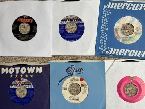 GREAT LOT 45's 70's 80's Soul Funk Motown Pop w/RARE MICHAEL JACKSON DJ PROMO