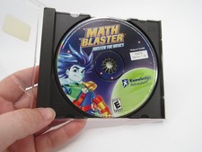 Math Blaster Master the Basics PC CD-ROM Game By Scholastic 2007 CD Only
