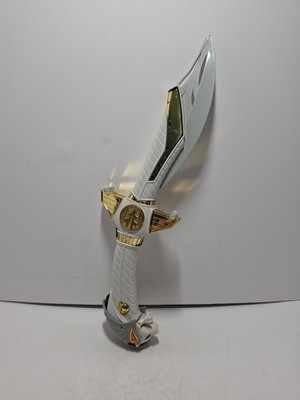 Vintage Power Rangers Saba Talking Tiger Saber Sword White Bandai 16'' 1994