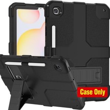 Rugged Shockproof Case for Samsung Galaxy Tab S6 Lite 10.4" with S Pen Holder