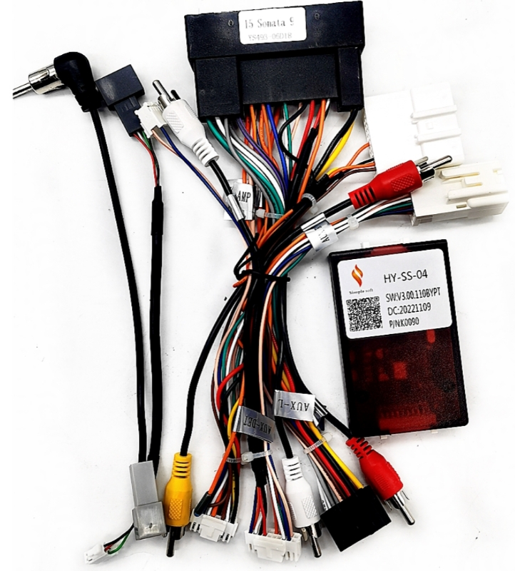 Car Radio Wiring Harness Kit For 2016up Hyundai Tucson Sonata Elantra Accent Kia
