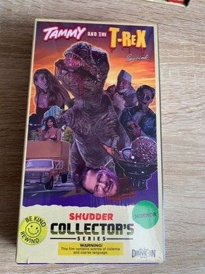 Tammy and the T-REX VHS Kassette Vinegar Syndrome Brandneu Selten