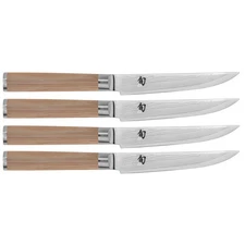 Shun Classic Blonde 4 Pc Steak Knife Set