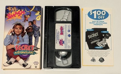Secret Adventures Smash VHS Tape 1994 Tamara Daniels Sacramel 