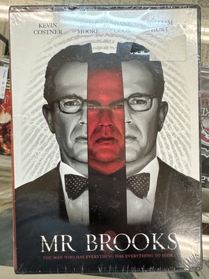 Mr. Brooks DVD Kevin Costner, Demi Moore W/Cover Art New Factory Sealed