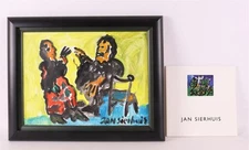 Jan Sierhuis - Oil Painting - Hand-signed