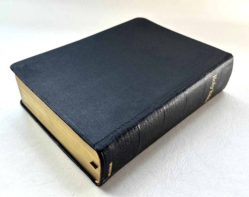 Holy Bible King James Version KJV Self Pronouncing John Winston 1940 Maps Gilded - Image 2 of 4