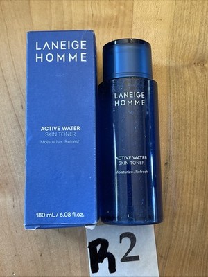 LANEIGE HOMME Active Water skin Toner 180ml/6.08oz New In Box