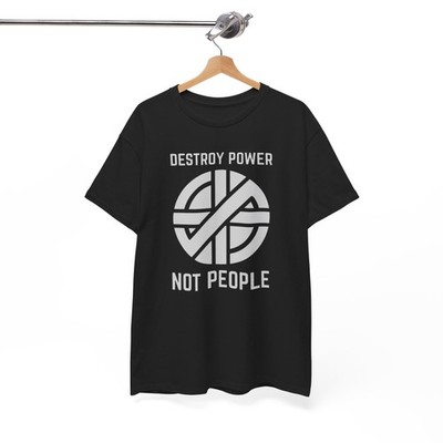 Destroy Power T-Shirt as worn by Joe Strummer, The Clash Shirt ,Unisex Shirt