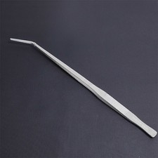 38cm/48cm Aquarium Curved Stainless Steel Long Tweezers for Shrimp Plant Reef