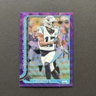 2025 Topps Chrome Football Purple Wave Refractor Xavier Legette #38