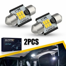 31mm/41mm COB LED FESTOON BULB LICENSE PLATE LIGHT C5W - WHITE AUXITO UPGRADE UK