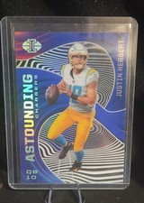 2020 Panini Illusions - Astounding Justin Herbert #A3 Sapphire SSP (RC)
