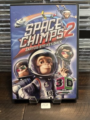 Space Chimps 2: Zartog Strikes Back (DVD, 2010, 3D) Glasses Never Used M10￼