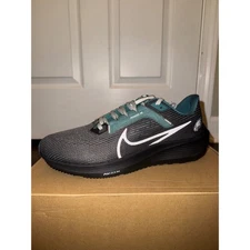 Nike Air Zoom Pegasus 40 Men's Running Shoes Dark Green White Black Size 10