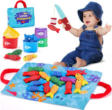Toddler Toys Montessori Toys for 1 Year Old Boy Girl Birthday Gift - 10 in 1 Clo