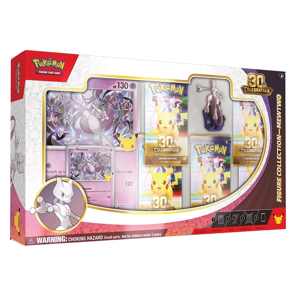  PRESALE30th Celebrations Mewtwo Figure Collection Image and CustomMagnets 