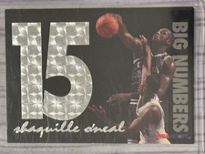 SkyBox 1994-95 NBA Hoops Shaquille O'Neal Orlando Magic Big Numbers BN5