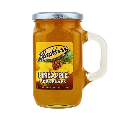 3x Blackburn's Jelly Pineapple 18oz Food & Pantry