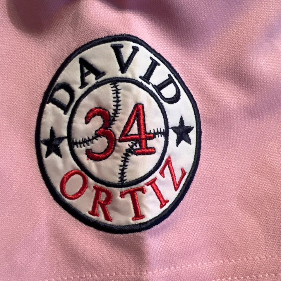 NWT MLB DAVID ORTIZ PAPI JERSEY YOUTH SIZE L (14-16) - Image 3 of 4