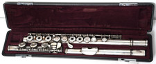 Yamaha Sterling Silver 925 Model YFL-481 Flute W/ Hard Case