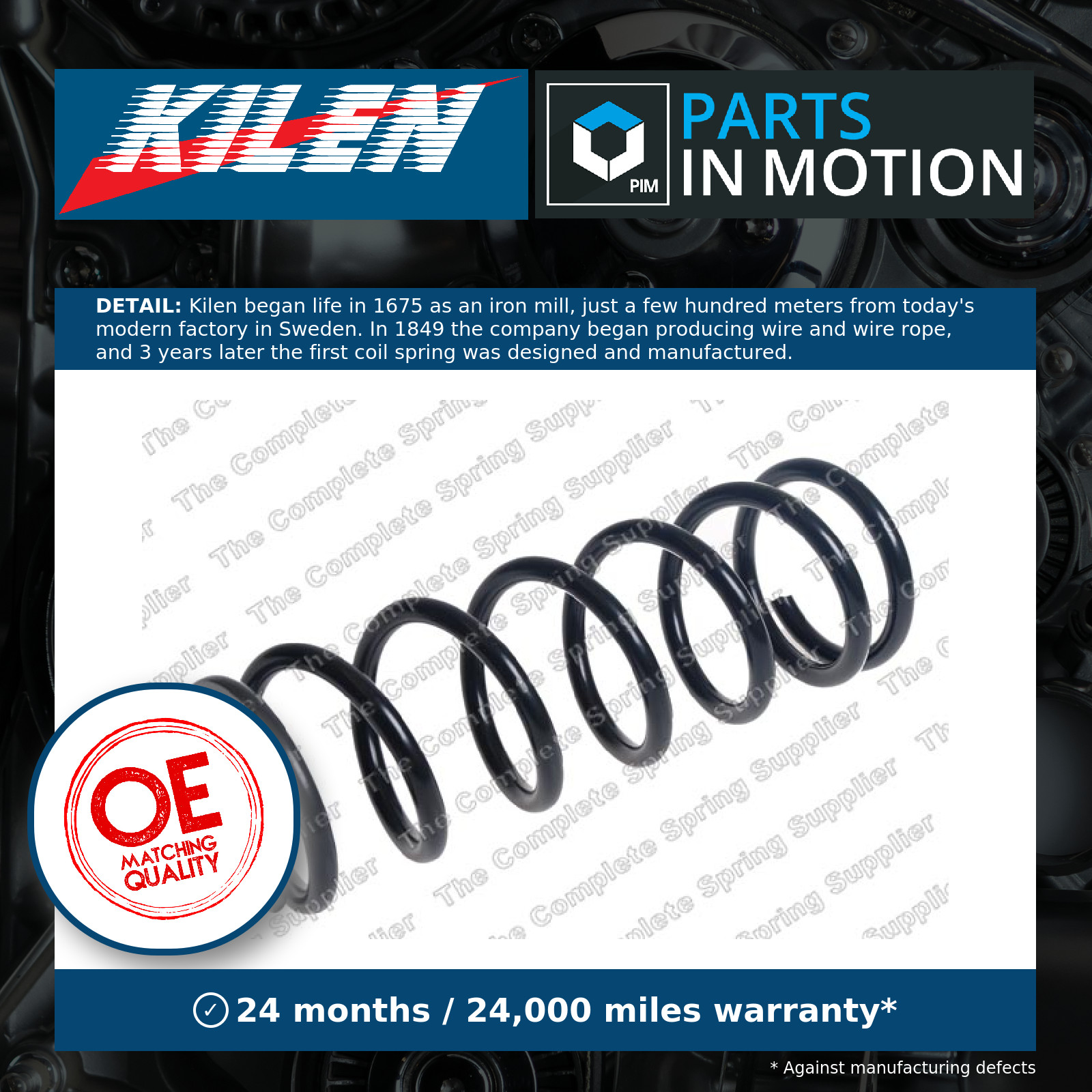 Coil Spring fits SUBARU FORESTER SJ 2.0D Rear 13 to 15 EE20Z Suspension Kilen
