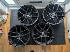 stain black Romac Diablo alloy wheels 19x8" set of 4
