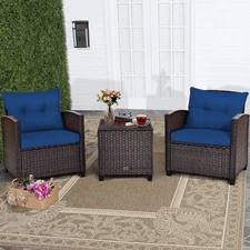 3pc Rattan Furniture Set HW68667BN