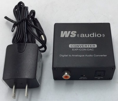 WyreStorm Express EXP-CON-DAC Digital-to-Analog Audio Converter w/Power Supply