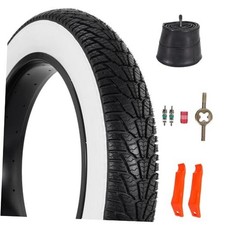 2-Pack 26x4.0 Fat Bike Tire, 26 Inch Mountain 26x4.0-1 Unit Pack Black White