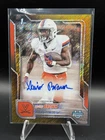 2025 Bowman Chrome University Football Gold Shimmer Refractor Xavier Brown #BCA-XB