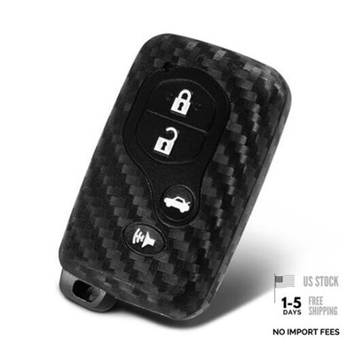 Compatible with Scion FR-S TC Type-SL 4 Button TYSL Carbon Fiber Black (1 Pc)