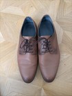 Men’s Dress Shoes. Marco Divaio Size 41 Made In Italy Brown Leather — photo 2