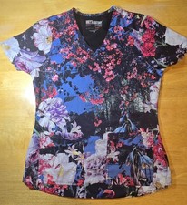 Greys Anatomy Spandex Scrubs, NWOT, XS, Floral