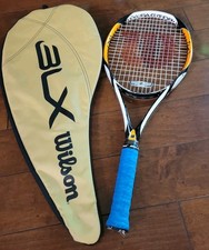 WILSON K Factor Zen Team Arophite Black Tennis Racquet 4 1/2 16 19 103 Sq"